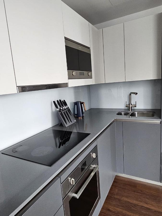 2 Bed Luxurious Apartments Canary Wharf Londra Esterno foto